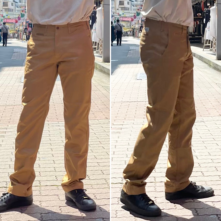 BURGUS PLUS Modern Chino Trousers | HINOYA Official Site