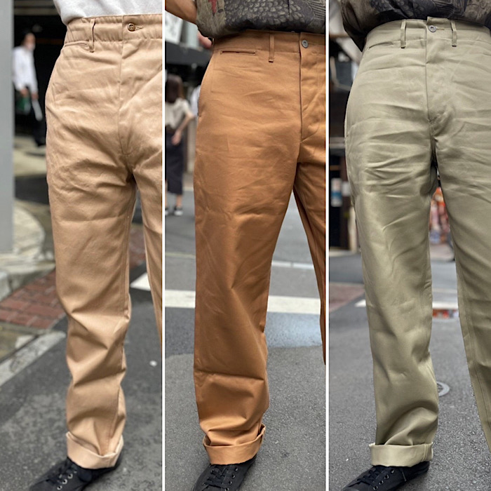 BUZZ RICKSON'S EARLY MILITARY CHINOS | HINOYA Official Site