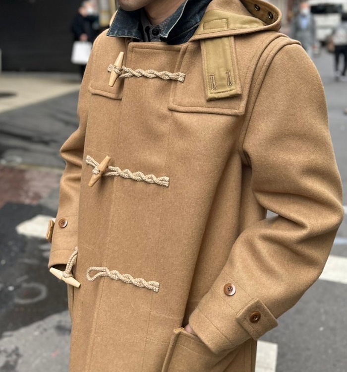 Coat Men Buzz Rickson Duffle Coat Buzz Rickson's Wool Duffle Coat