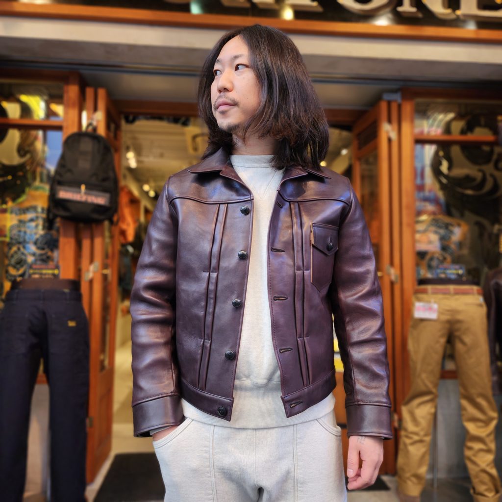 1st type Leather Jacket | HINOYA Official Site
